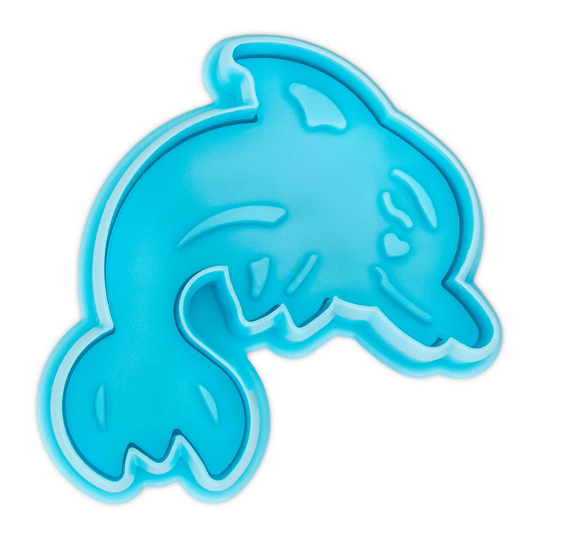 Delfin 6,5 cm Hellblau