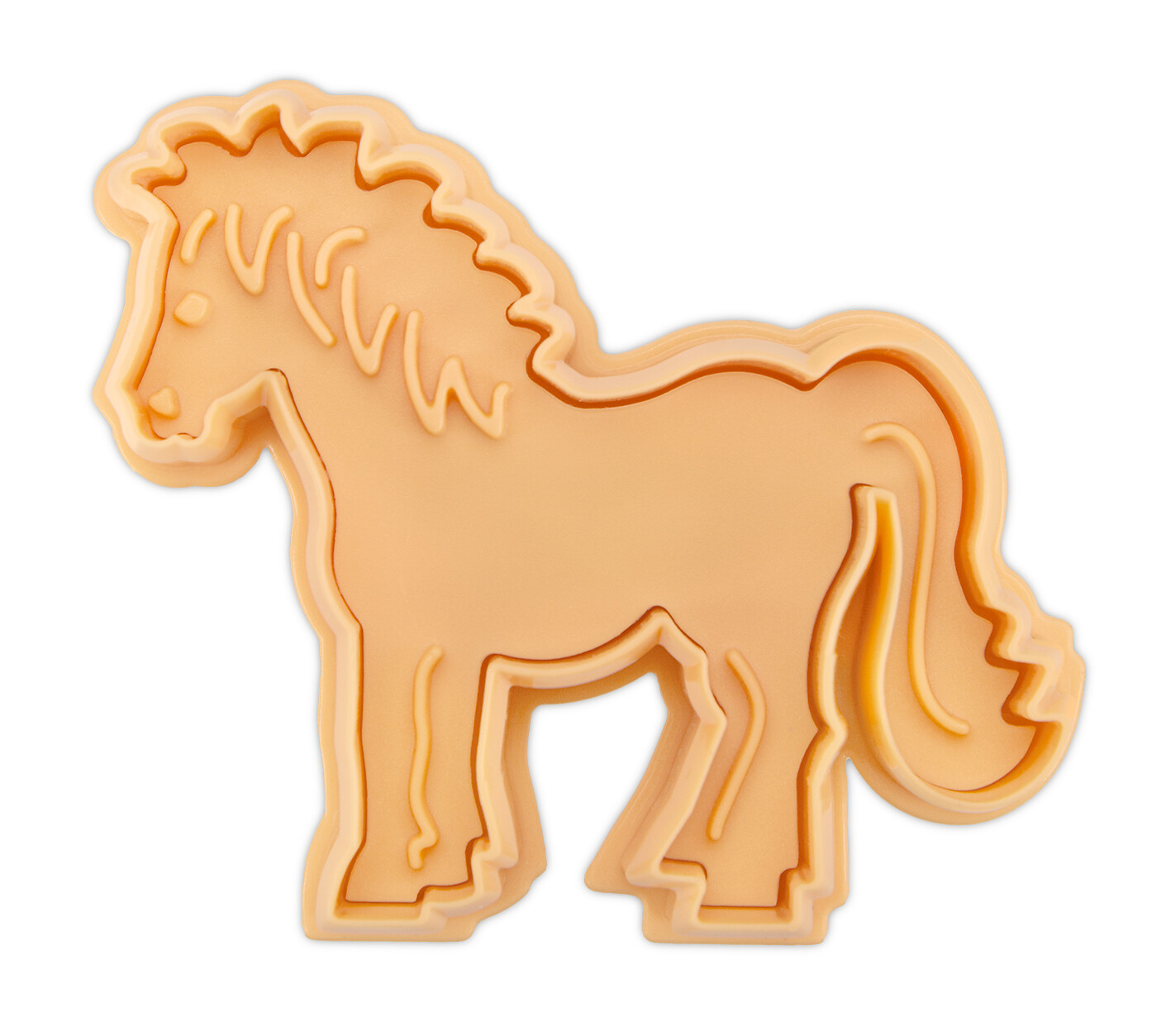 Pferd 8,0 cm Beige