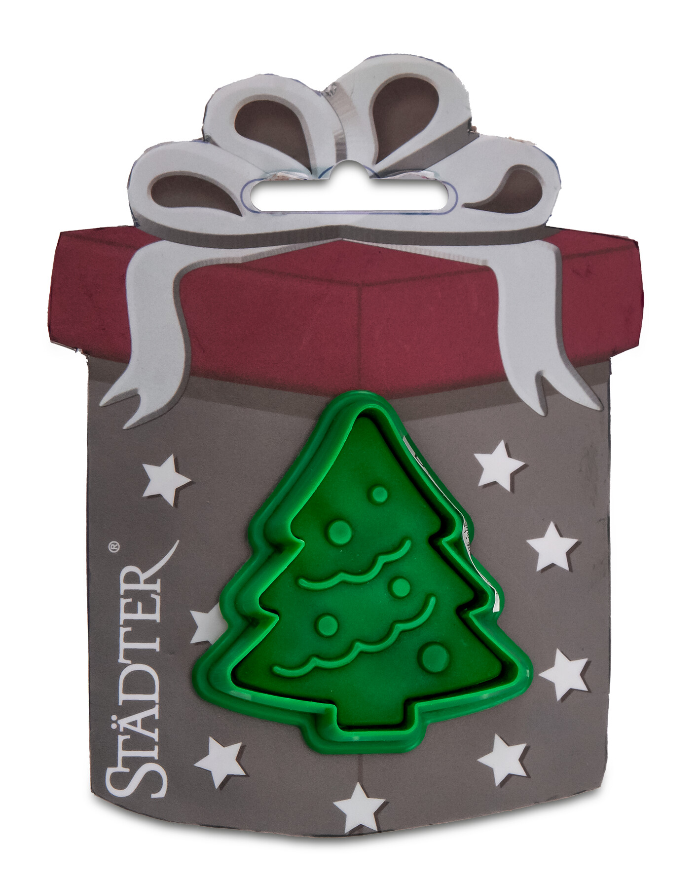 Tannenbaum 4,5 cm Grün auf Karte